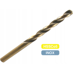 Wiertło NWKa 5,0 mm kobaltowe do metalu HSSCo